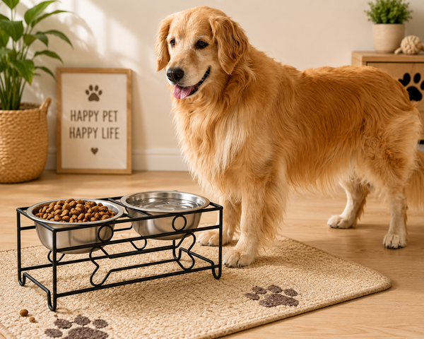 Stainless Steel Dog Bowl Set
