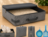 Portable Travel Litter Box