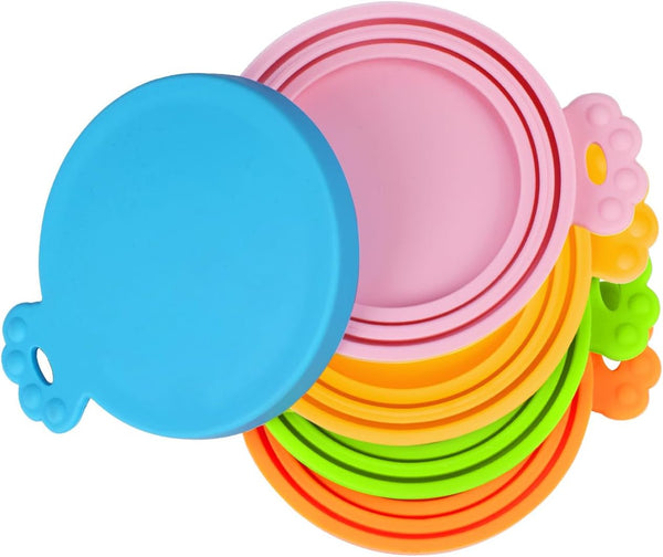 Silicone Can Lid Covers – 5 Pack