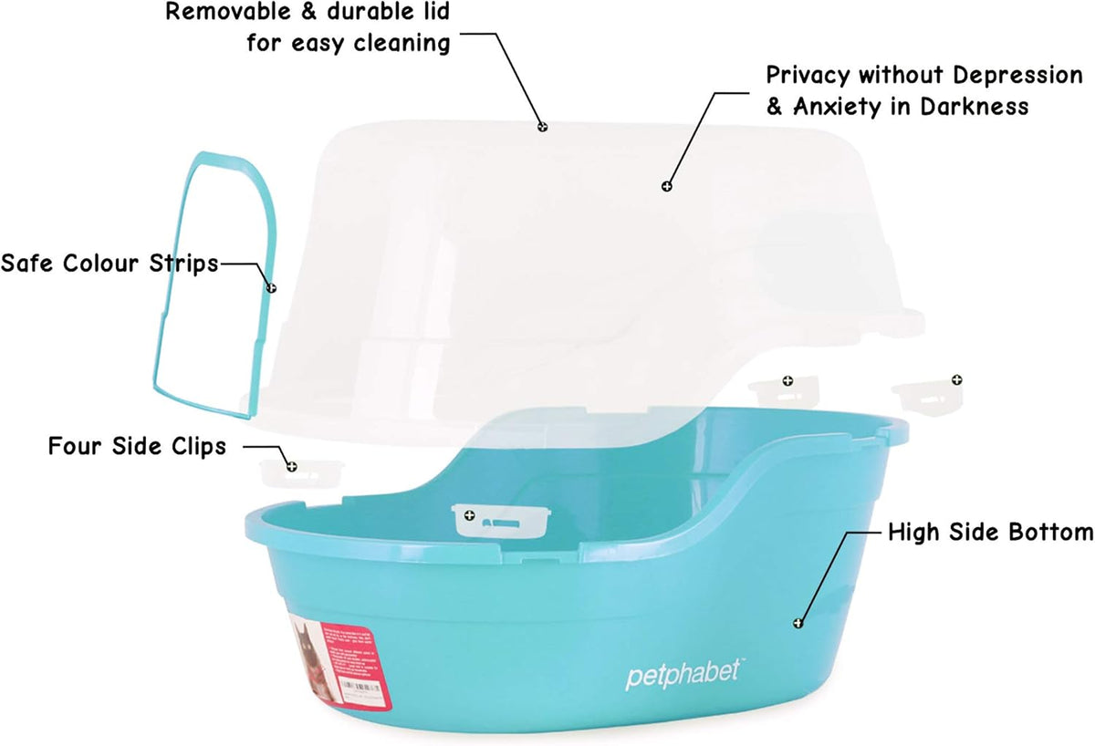 Jumbo Hooded Litter Box