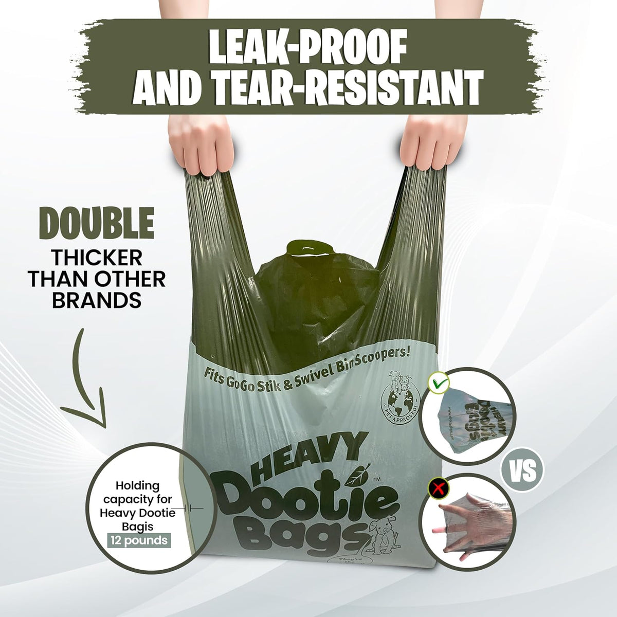 Cornstarch Dog Poop Bags