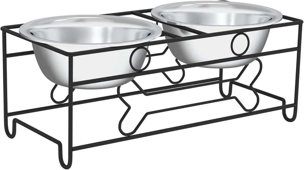 Stainless Steel Dog Bowl Set