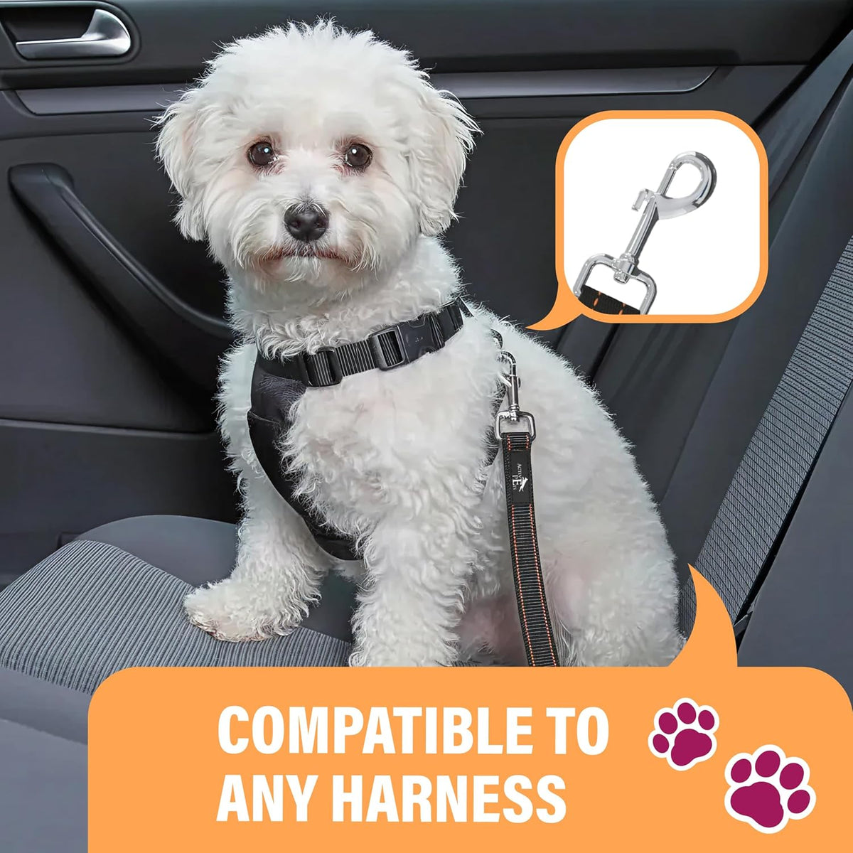 Adjustable Dog Car Seat Belt