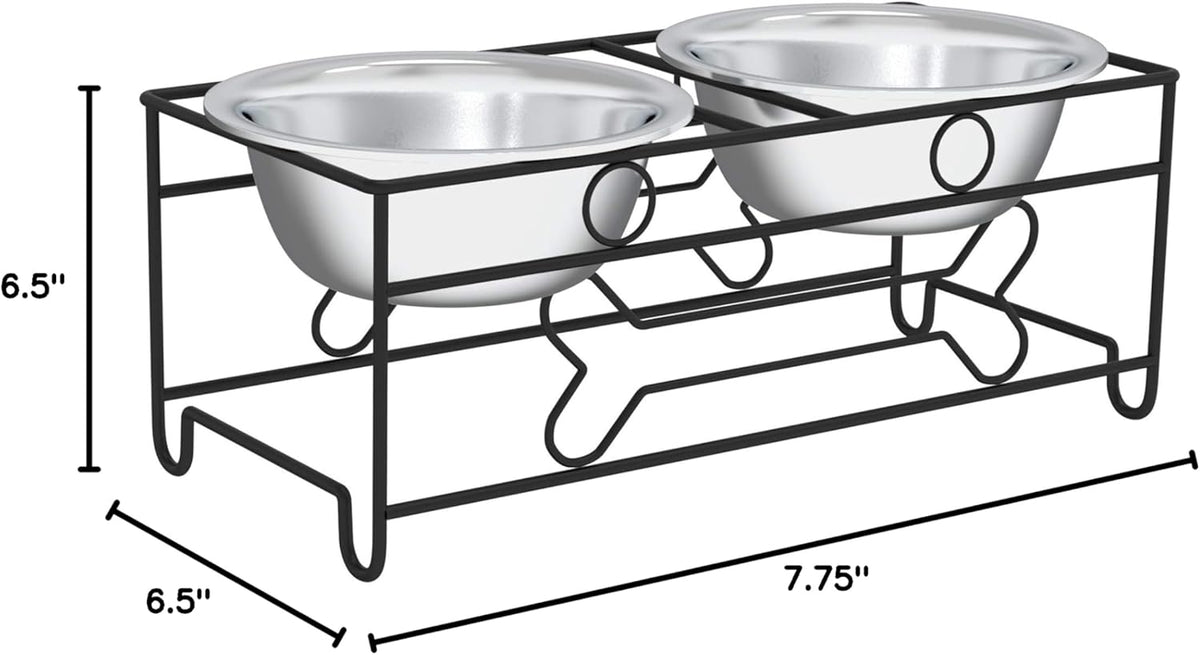 Stainless Steel Dog Bowl Set