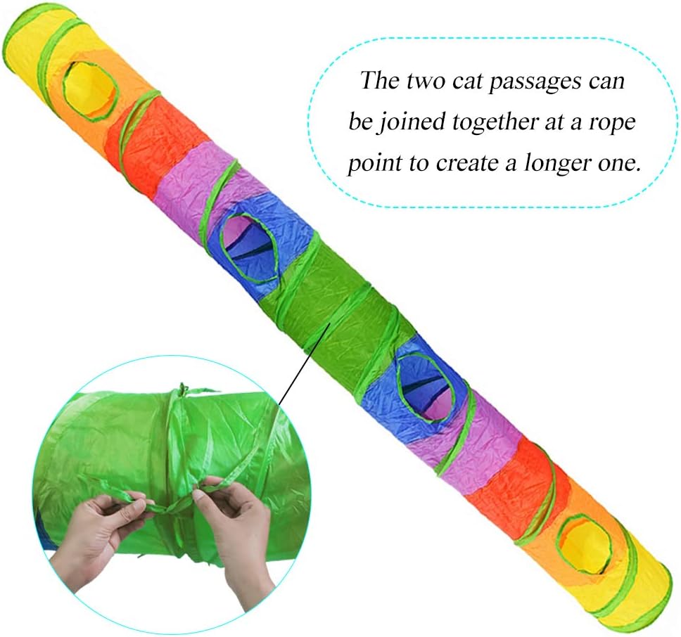 Collapsible Cat Play Tunnel