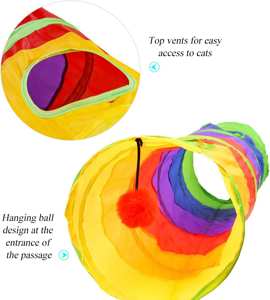 Collapsible Cat Play Tunnel