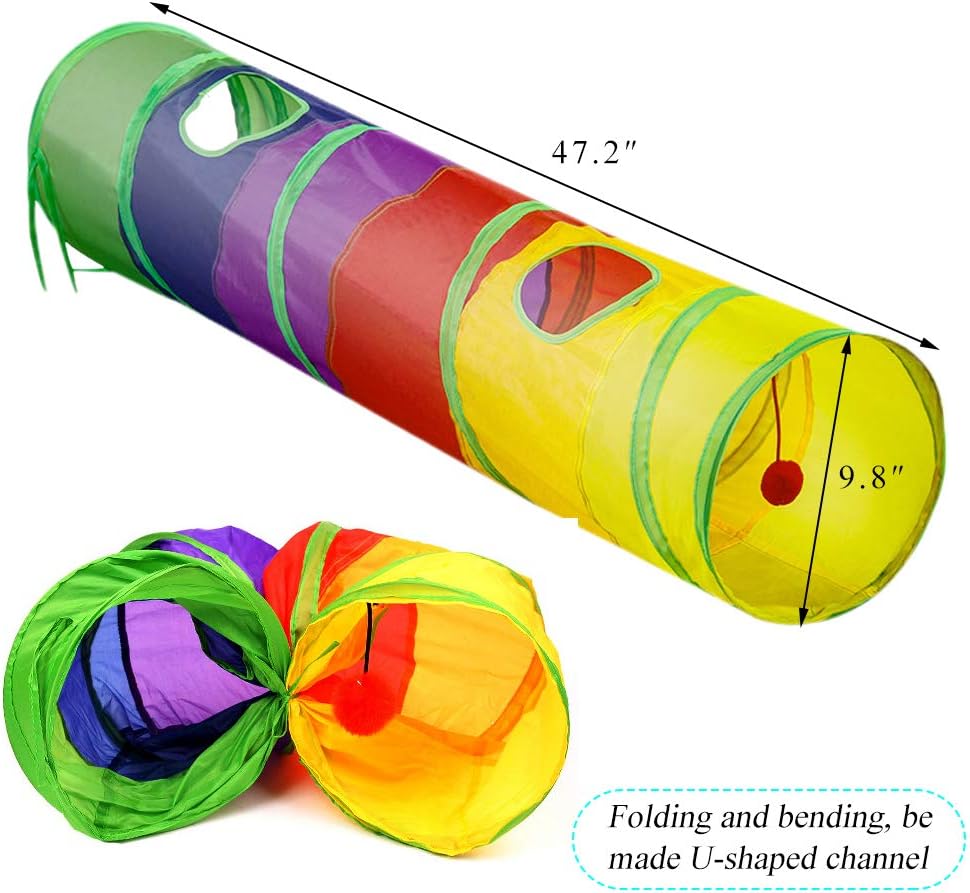 Collapsible Cat Play Tunnel
