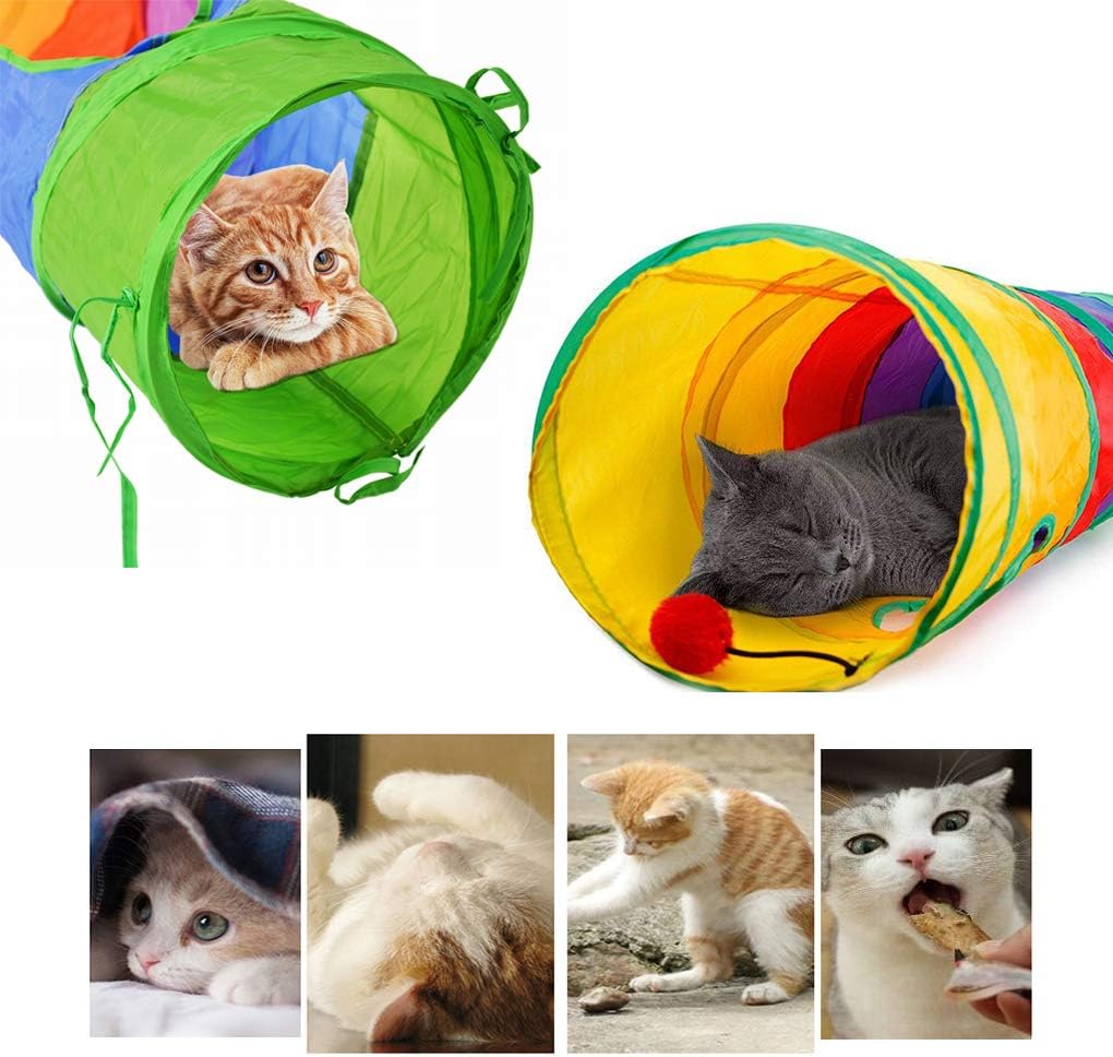 Collapsible Cat Play Tunnel