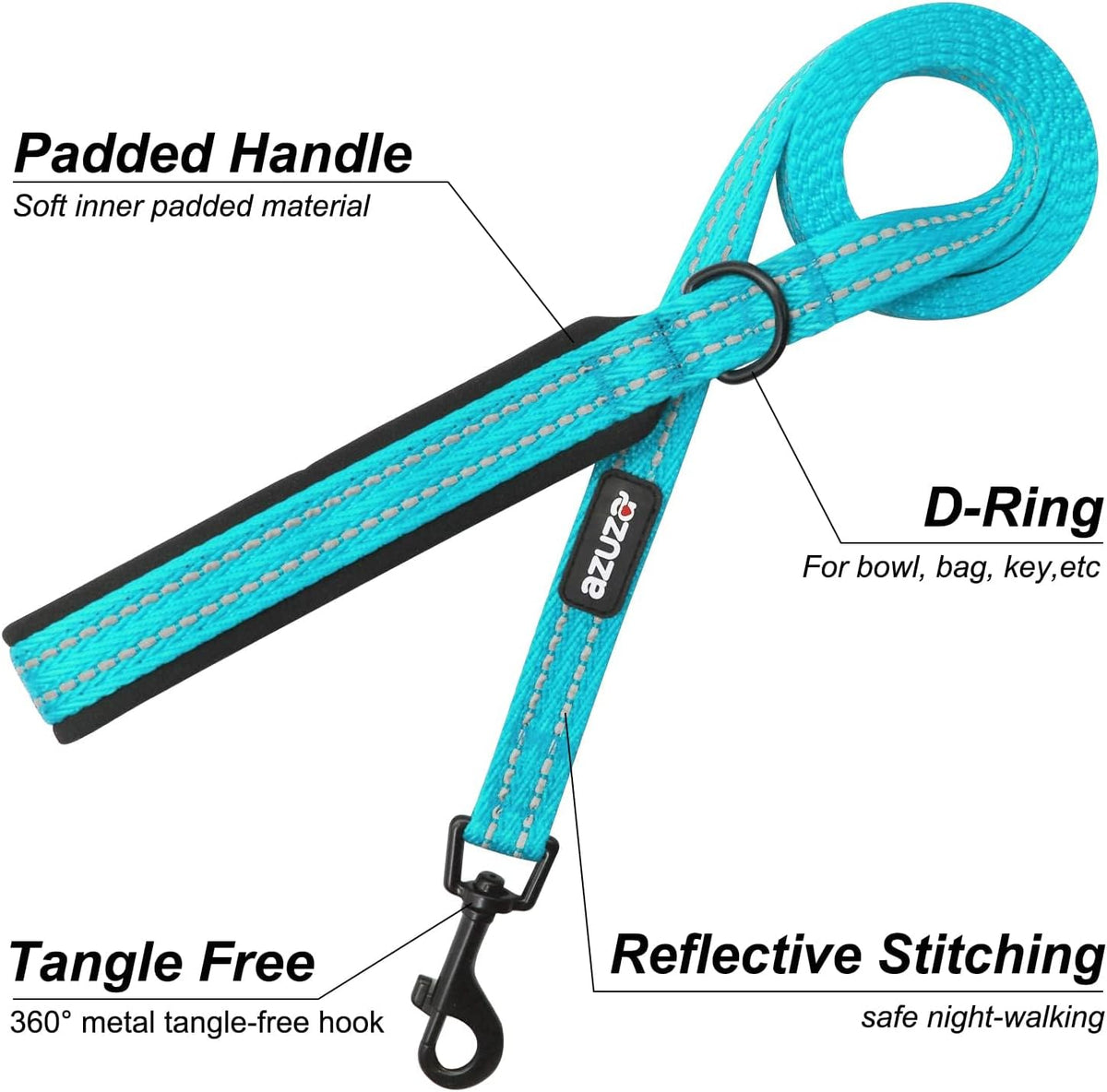 Leash & Collar Set with AirTag Holder