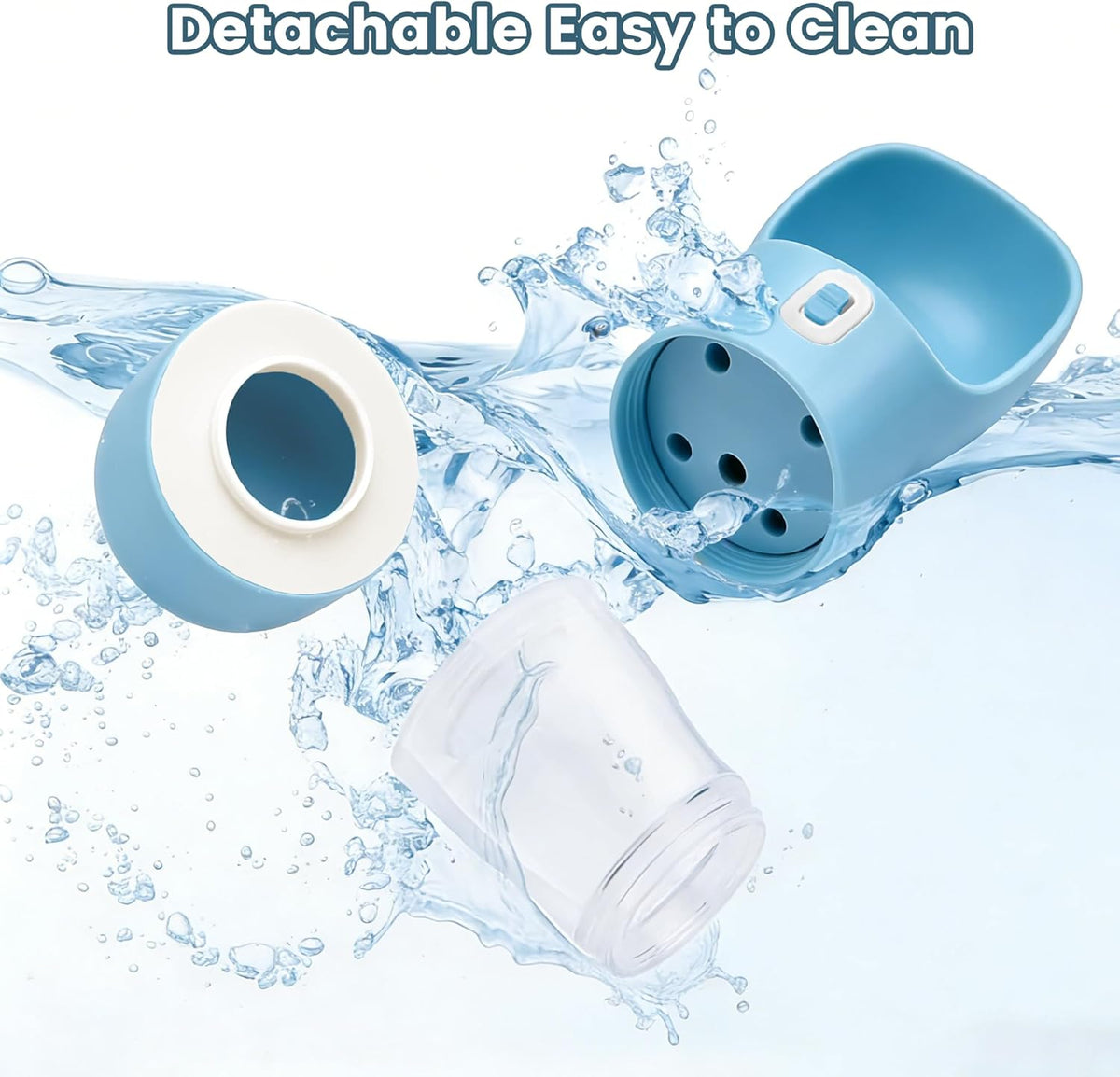 3-in-1 Travel Water Bottle