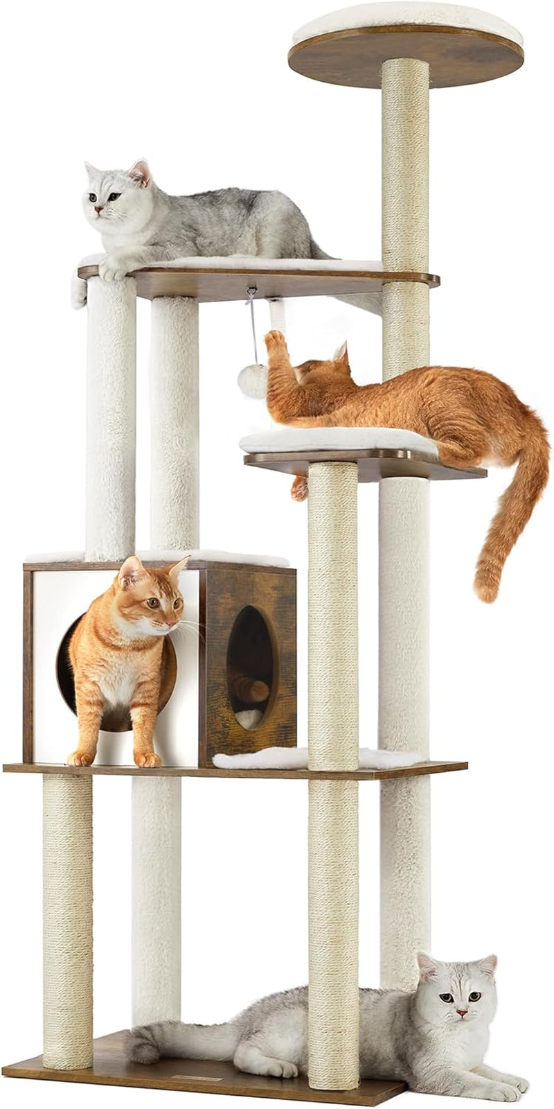 Cat Tree Condo with Perch