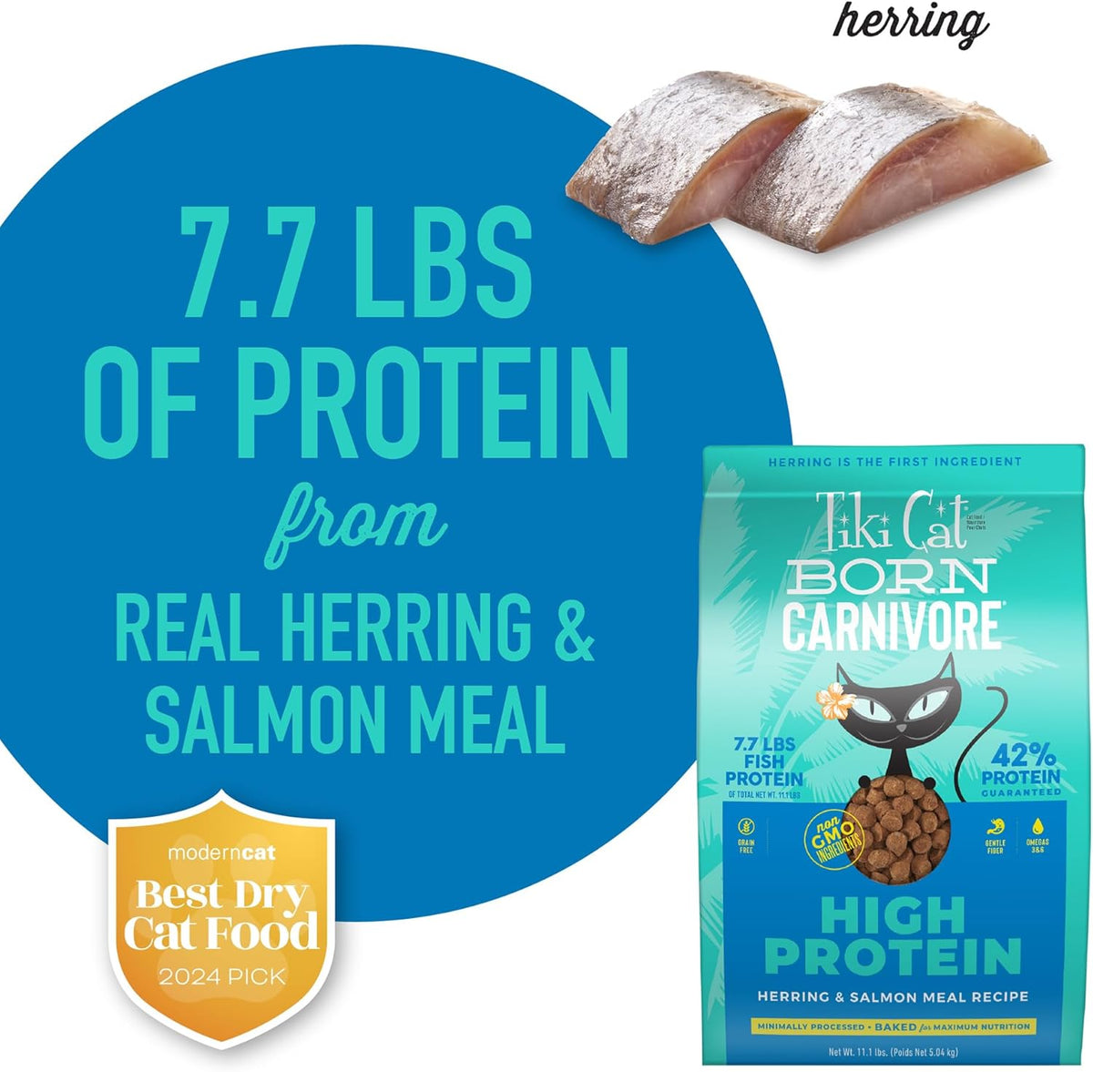Herring & Salmon Cat Food