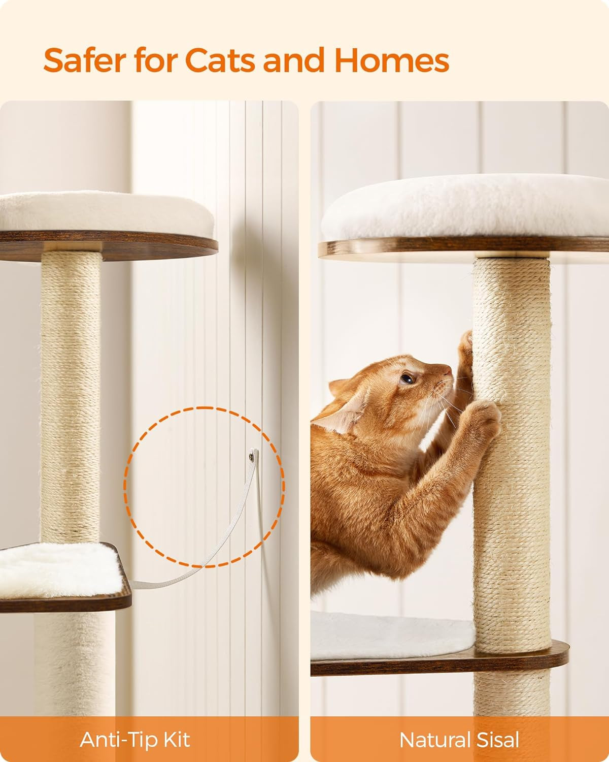 Cat Tree Condo with Perch