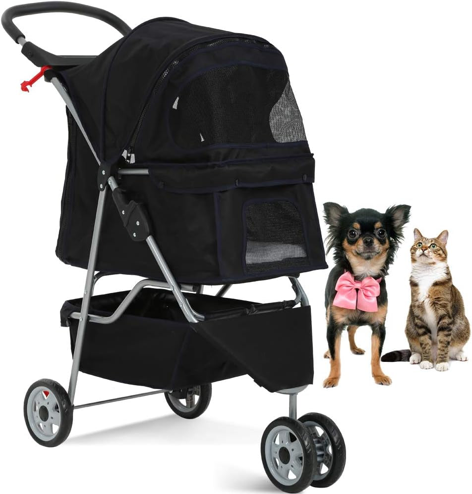 3-Wheel Pet Stroller