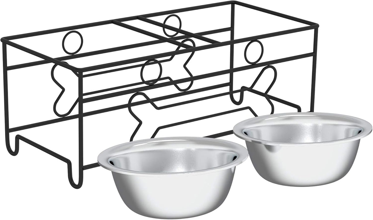 Stainless Steel Dog Bowl Set