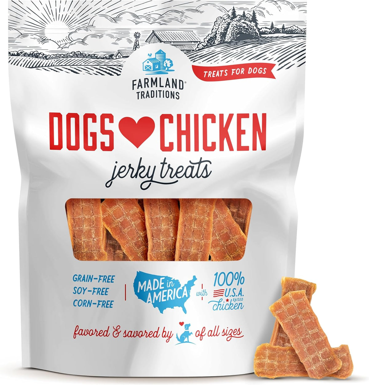 All-Natural Chicken Jerky Treats