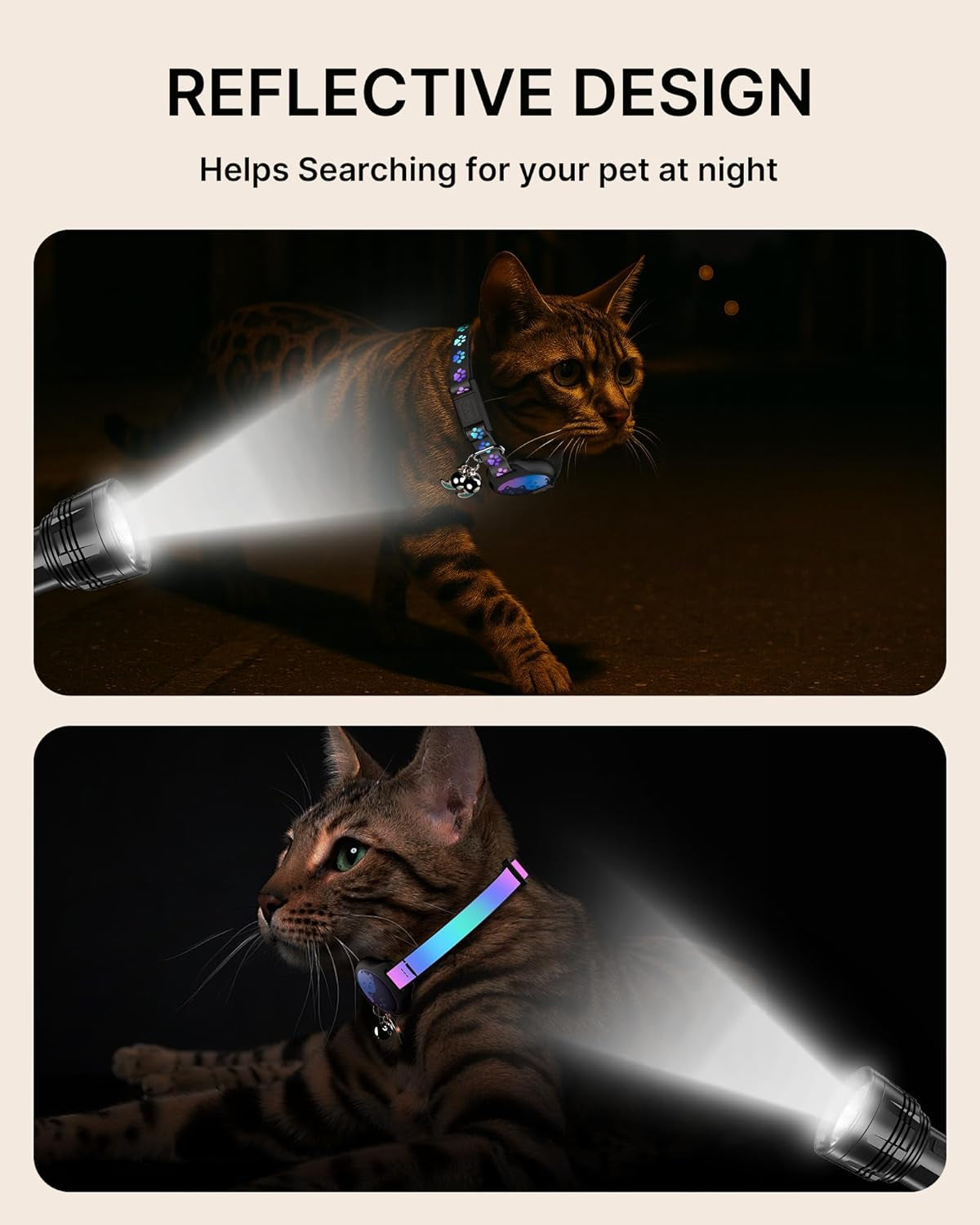 AirTag Cat Collar – 2 Pack