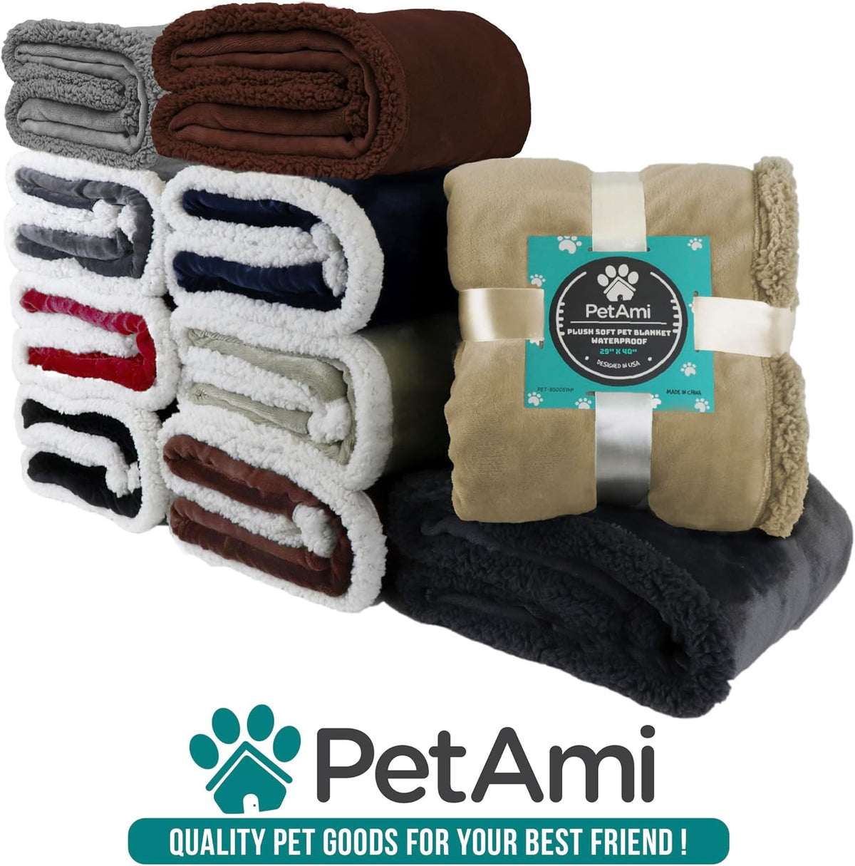 Waterproof Sherpa Blanket – Queen