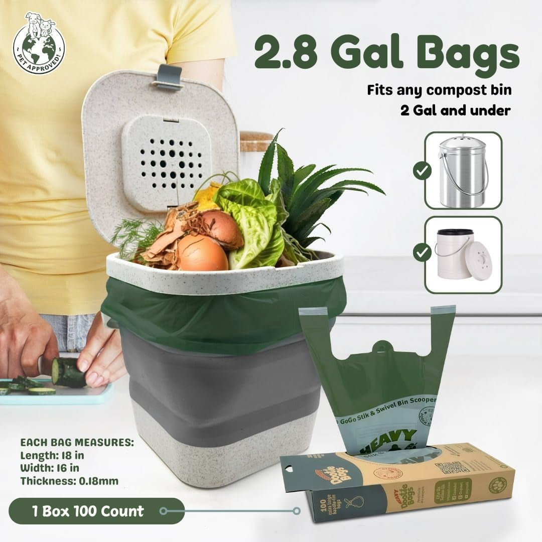 Cornstarch Dog Poop Bags