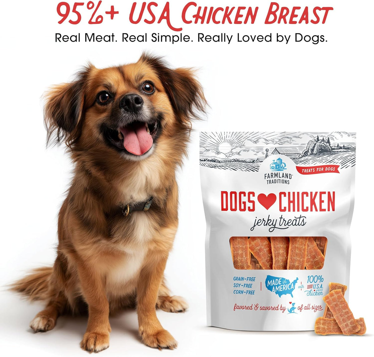All-Natural Chicken Jerky Treats