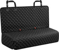 Dog Car Seat Cover for Back Seat, Waterproof Car Seat Protector | Non-Slip, Scratch-Resistant, Machine-Washable Rear Bench Seat Cover