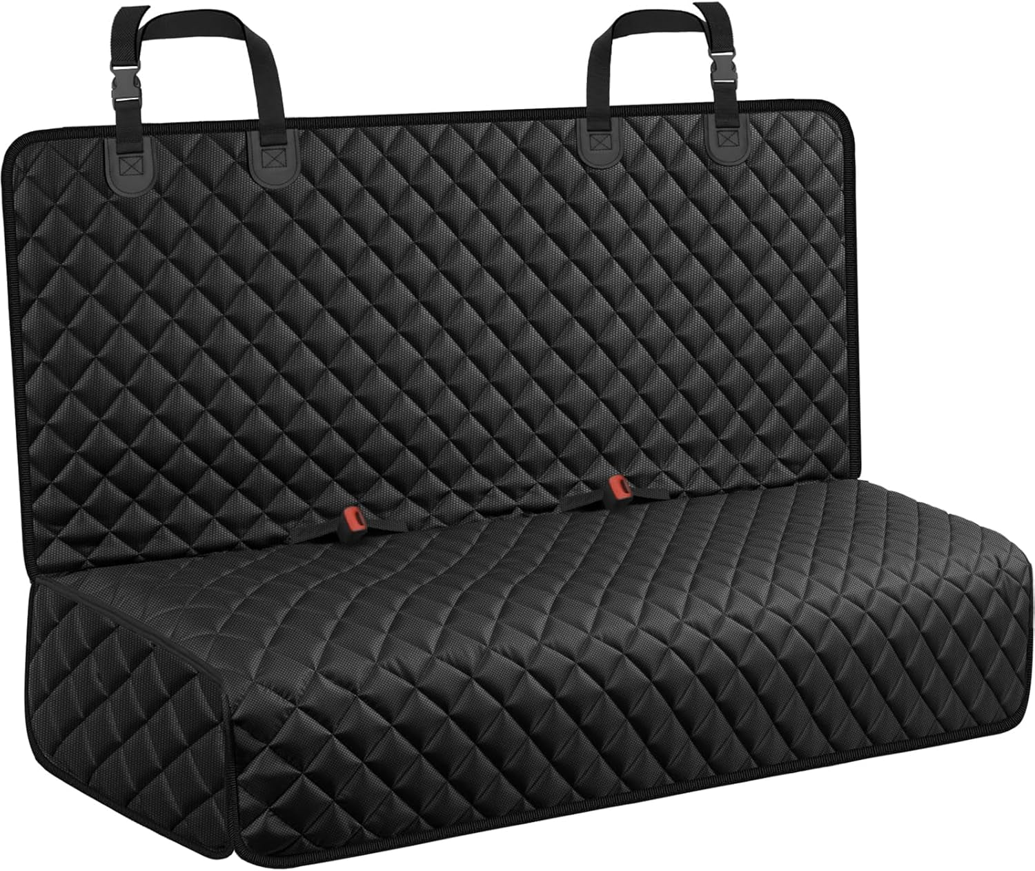 Dog Car Seat Cover for Back Seat, Waterproof Car Seat Protector | Non-Slip, Scratch-Resistant, Machine-Washable Rear Bench Seat Cover