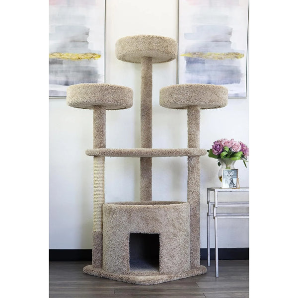 Cat Tree Tower with House