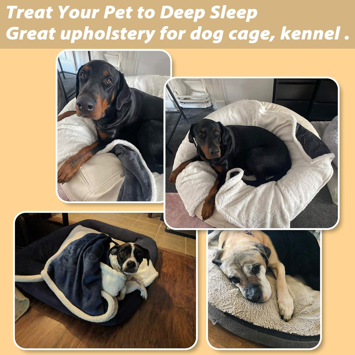 Cozy Fleece Pet Blanket – Large