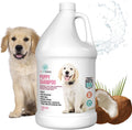 1 Gallon Tearless Puppy Shampoo and Conditioner - Dog Shampoo Itchy Skin Relief - Coconut Oil Oatmeal Shampoo for Dogs - Hypoallergenic Dog Shampoo Sensitive Skin, Made in the USA.